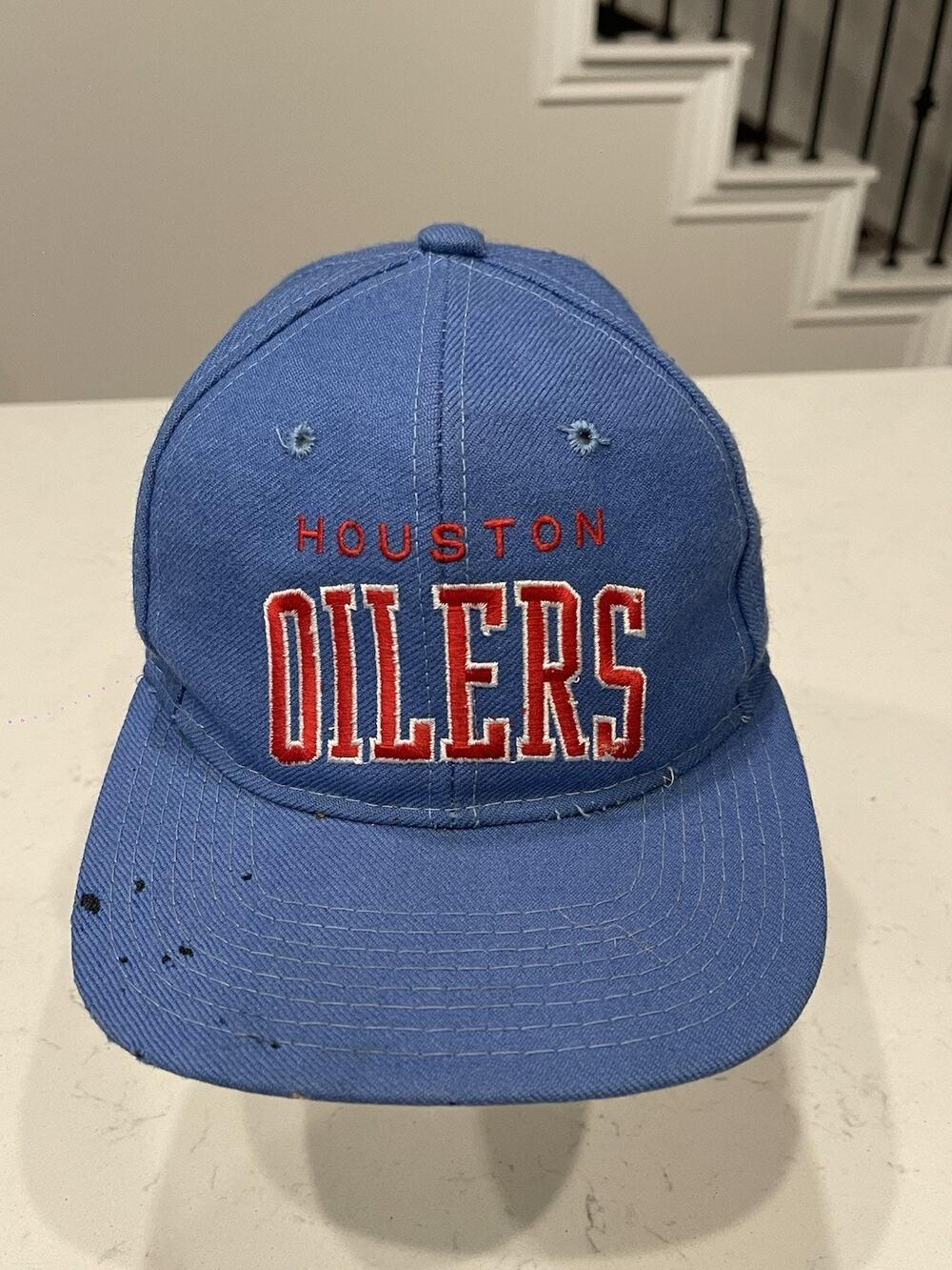 Vintage Starter Houston Oilers Tennessee Titans NFL Snapback Hat Cap